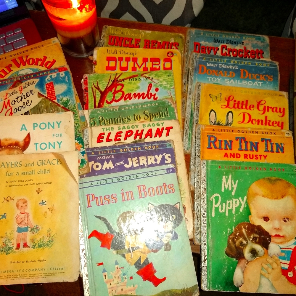 Vintage Walt disney childrens books